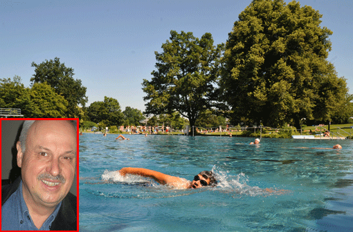 Romanus Scholz von den Grünen empfiehlt im Sommer das Westbad. Aber auch der Langwieder See ist von Pasing aus schön nah.