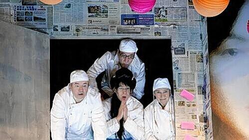 Die Crew vom „Goldenen Drachen“ (v.li.): Pius Cüppers, Michael Hochstrasser, Philipp Niedersen, Jutta Richter-Haaser. Die Crew vom „Goldenen Drachen“ (v.li.): Pius Cüppers, Michael Hochstrasser, Philipp Niedersen, Jutta Richter-Haaser.