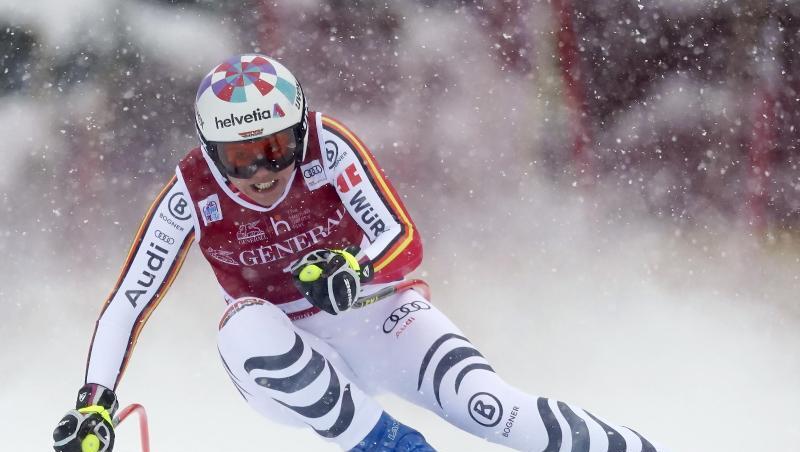 Viktoria Rebensburg kam in Lake Louise auf Rang vier. Viktoria Rebensburg kam in Lake Louise auf Rang vier.