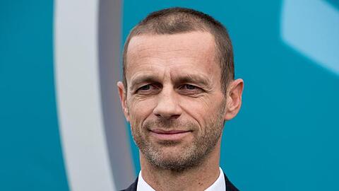 Droht im Falle einer zweijährigen Fußball-WM mit einem europäischen Boykott: UEFA-Boss Aleksander Ceferin.