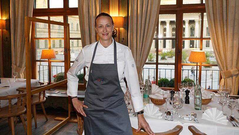 Spatenhaus-Köchin Teresa Kölle.