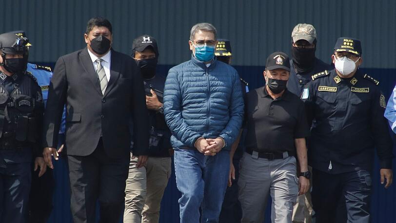 Trump will den als Drogendealer verurteilten Ex-Präsidenten von Honduras begnadigen