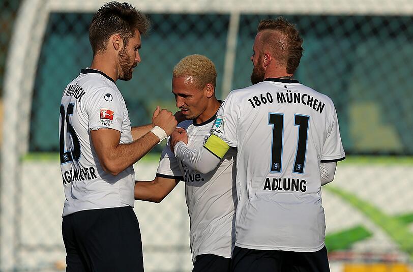 Traf zum 1:0 gegen den FC Videoton: Daylon Claasen (Mitte), einer der Gewinner des 1860-Trainingslagers.