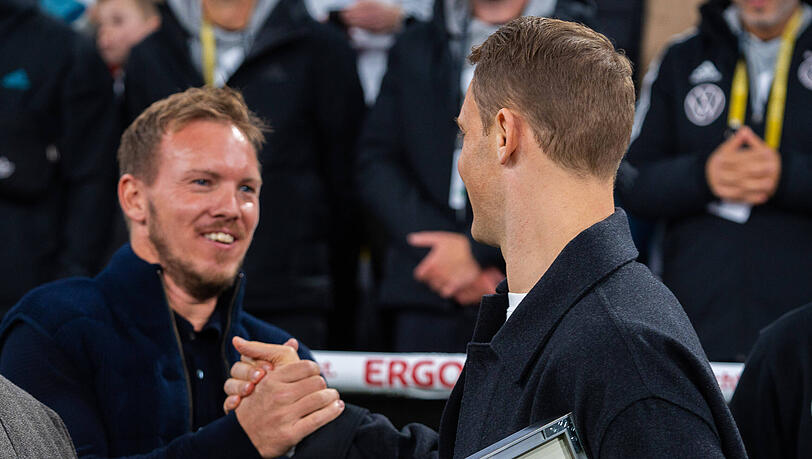 Zusammen zur WM? Julian Nagelsmann (l.) und Neuer.