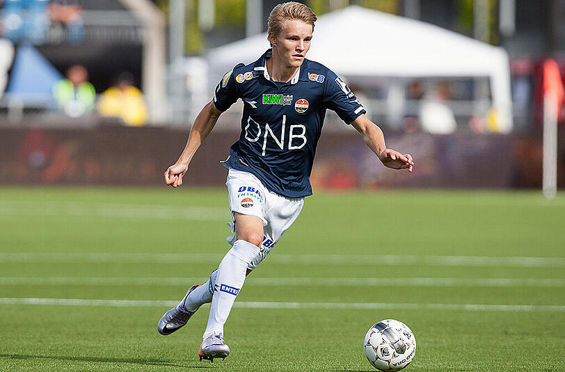 Kann sich seinen nächsten Klub aussuchen: Norwegens Super-Talent Martin Ödegaard (15).