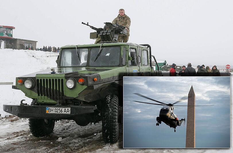 Die USA will Waffen an die Ukraine liefern.