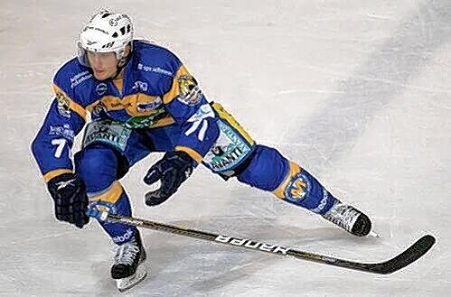 EHC-Profi Uli Maurer in Aktion.