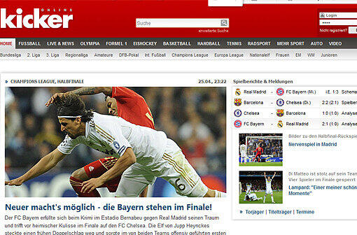 Pressestimmen Bayern Real Rückspiel