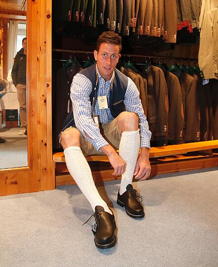 Die Haferlschuhe müssen passen, sonst gibt?s Blasen.