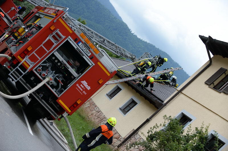 Feuerwehreinsatz in Marquartstein: Die Bilder.