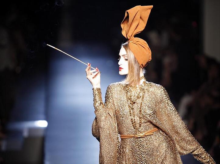 Mondänes von Gaultier in Paris.