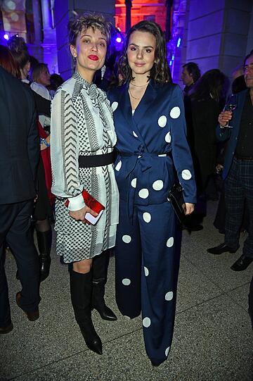 Caro Cult und Ruby O. Fee bei der ARD Blue Hour im Museum für Kommunikation