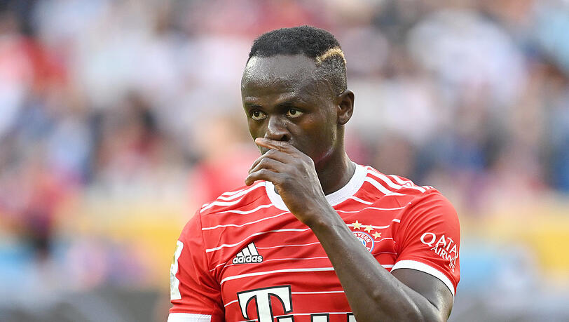 Neun Tore in 18 Pflichtspielen für Bayern: Sadio Mané, der nicht immer voll überzeugen konnte. Neun Tore in 18 Pflichtspielen für Bayern: Sadio Mané, der nicht immer voll überzeugen konnte.