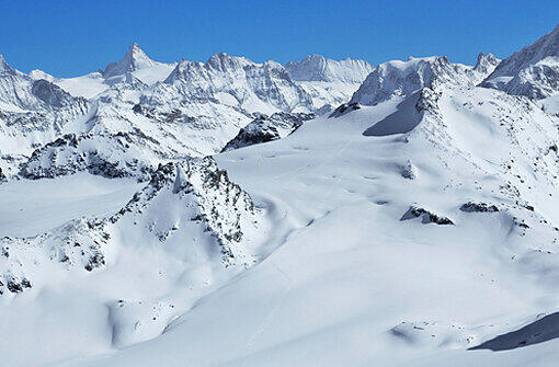 Skifahren Feature Ski Alpin Berge Wintersport Wandern