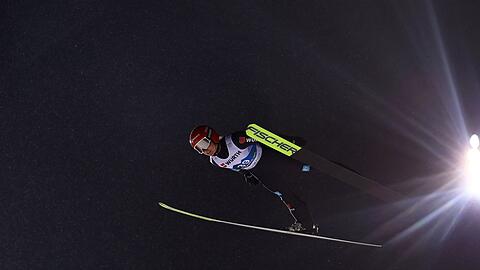 Katharina Althaus sprang auf der Großschanze zu Bronze.