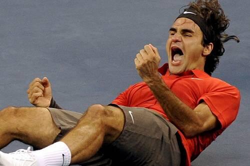 So sehr hat sich Roger Federer lange nicht mehr gefreut über einen Sieg. Zum fünften Mal hintereinander triumphierte er in New York.
