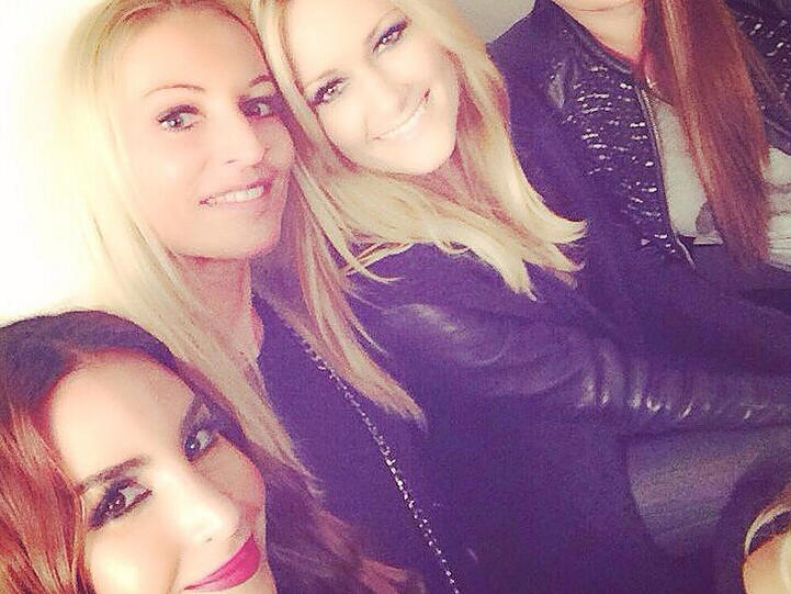 Helene Fischer (r.) und Soap-Star Sila Sahin