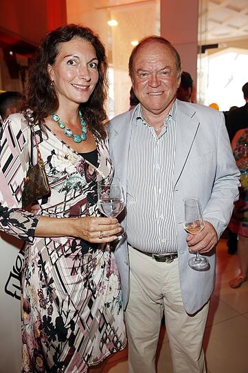 Heinz Winkler und Freundin Daniela Hain