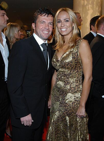 Lothar Matthäus mit Marijana, seiner dritten Ehefrau. Lothar Matthäus mit Marijana, seiner dritten Ehefrau.