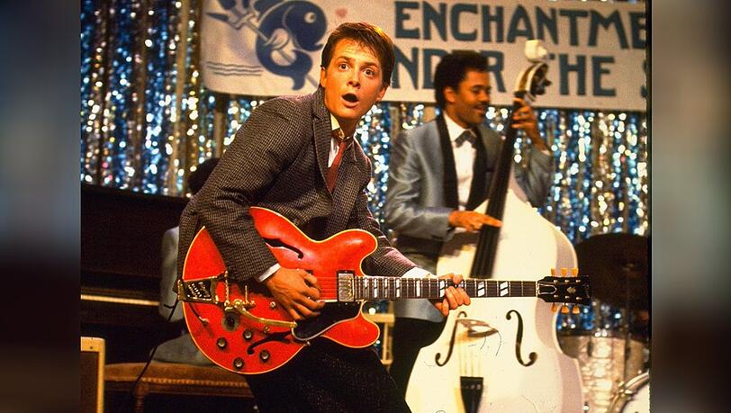Michael J. Fox als Marty McFly im ersten "Zurück in die Zukunft"-Teil.