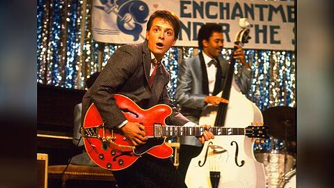 Michael J. Fox als Marty McFly im ersten "Zurück in die Zukunft"-Teil.