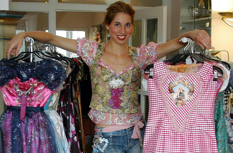 Dirndl-Designerin Lola Paltinger.