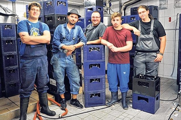 Der Bräu von Giesing und seine Mannen.
