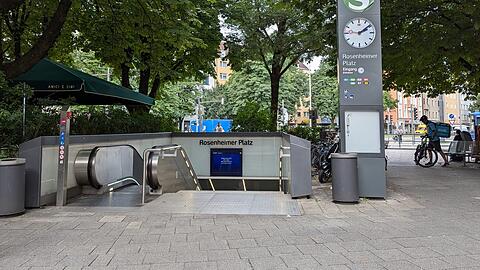 Nach drei Jahren wieder offen: Der Zugang zum Rosenheimer Platz von der Weißenburger Straße aus.
