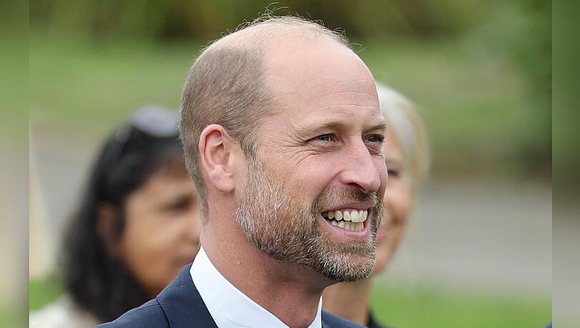 Heimlich besuchte Prinz William das "Doctor Who"-Set im September.
