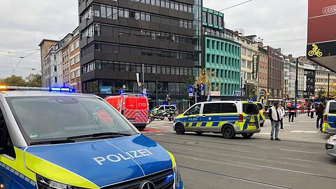 Die Polizei ist zu einem größeren Einsatz ausgerückt.