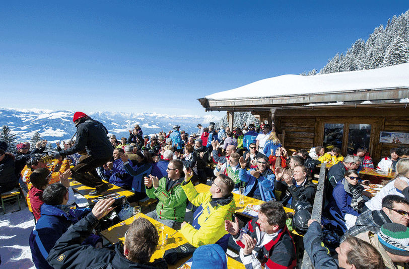 Hüttengaudi in der SkiWelt Wilder Kaiser Brixental.