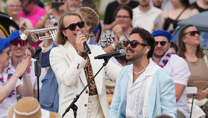 Auf dem Weg zur deutschen Kult-Band: Roy Bianco & Die Abbrunzati Boys.