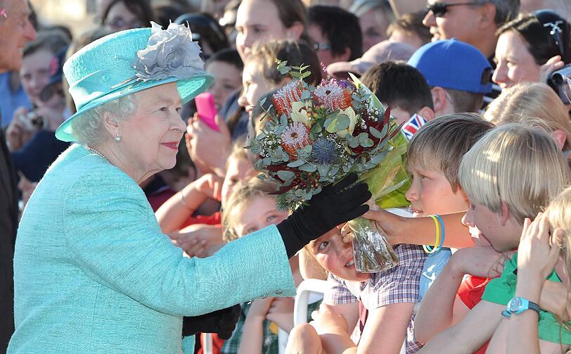 Die Bilder vom Besuch der Queen in Australien