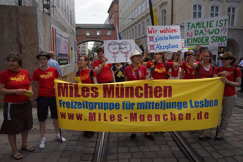 Die Bilder vom Christopher Street Day in der Münchner Innenstadt