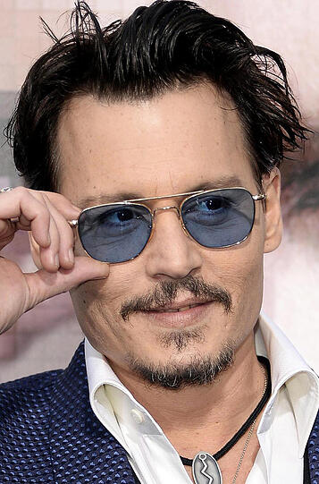 Sähe sogar mit Hella von Sinnens Brille gut aus: Johnny Depp.
