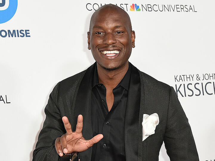 Als ob er schon 2014 sagen wollte, dass er der Betreiber des dritten großen Limousinenservices in L.A. werden will: Tyrese Gibson
