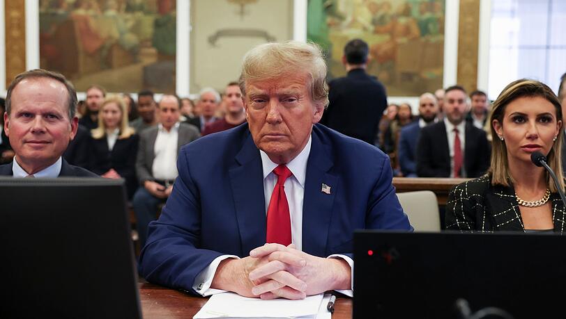 Der ehemalige US-Präsident Donald Trump hatte die "New York Times" auf 100 Millionen Dollar verklagt.