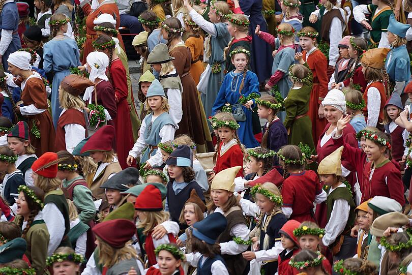 Landshuter Hochzeit 2017 - Der erste Hochzeitsumzug in Bildern