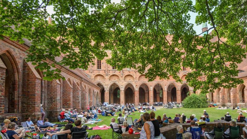 Eröffnung des Musiksommers 2019 im Kloster Chorin. Eröffnung des Musiksommers 2019 im Kloster Chorin.