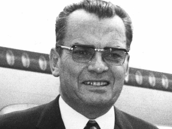 Der ehemalige Berlinale-Festspielleiter Alfred Bauer (1971).