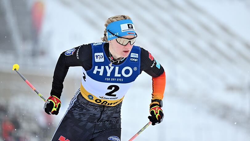 Olympiasiegerin Victoria Carl kam mit der deutschen Staffel auf Rang zwei.