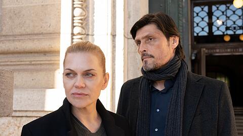 "Helen Dorn: Todesmut": Helen Dorn (Anna Loos) und Nedjo Kristic (Stipe Erceg) ermitteln in einem Mordfall.
