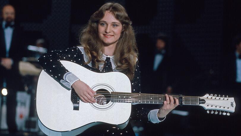 Nicole 1982 beim ESC-Vorentscheid.