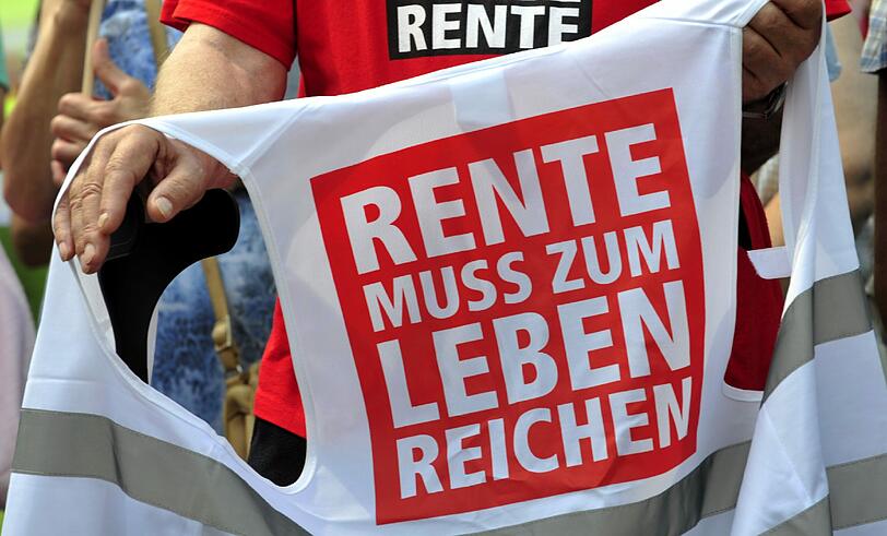 Rente muss zum Leben reichen - auch für Selbstständige.