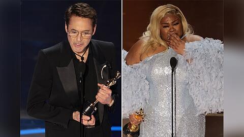 Robert Downey Jr. darf sich nun Oscarpreisträger nennen - so auch Da'Vine Joy Randolph.