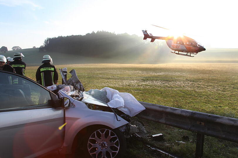 Bilder vom Unfallort.