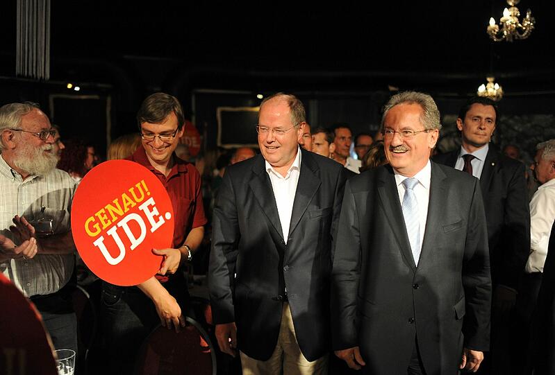 SPD-Kanzlerkandidat Peer Steinbrück in München. Die Bilder.