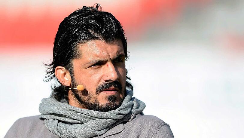 Trainiert die Mailänder ab sofort: AC-Legende Gennaro Gattuso. Trainiert die Mailänder ab sofort: AC-Legende Gennaro Gattuso.