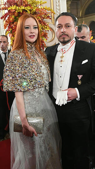 Barbara Meier und Unternehmer Klemens Hallmann.