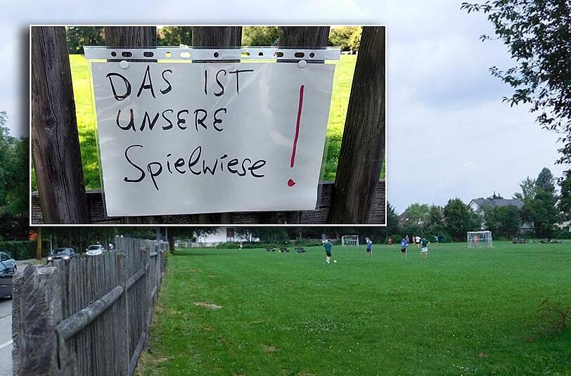Bei den Truderingern gärt es weiterhin: Sie wollen die Wiese komplett erhalten.
